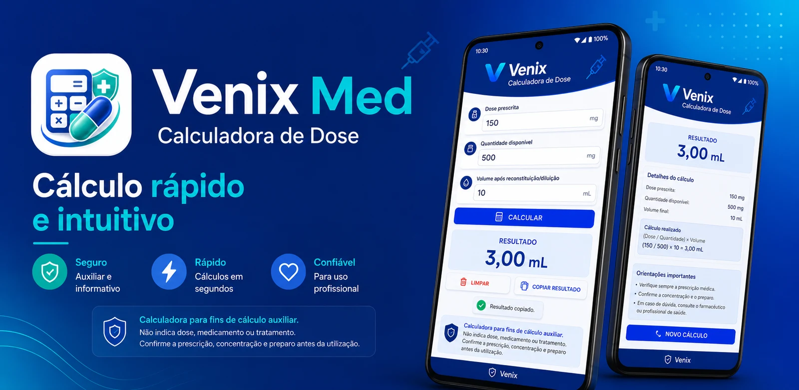 Venix Med — calculadora de dose
